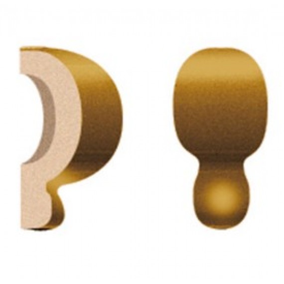 Керамическая плитка LT AE 03 ANGOLO ESTERNO LONDON ORO 2,5X5