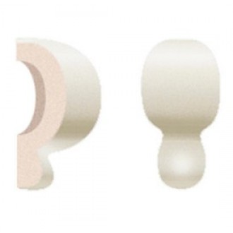 LT AE 08 Angolo Esterno London Panna 2,5x5