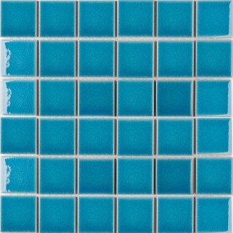 LWWB80082 Crackle Light Blue Glossy 4.8x4.8 30.6х30.6х6