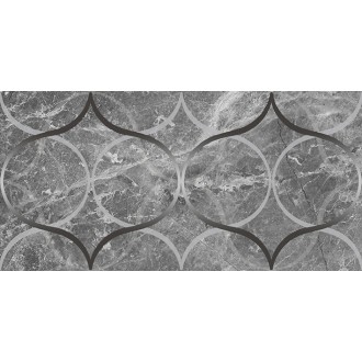 Laparet Плитка Декор Crystal Resonanse серый 30х60