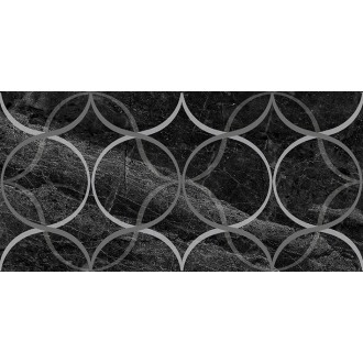 Laparet Плитка Декор Crystal Resonanse чёрный 30х60