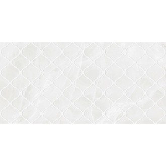 Laparet Плитка Декор Plazma Nuance белый 30х60