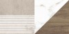 Laparet 34079 Плитка Savage коричневый узор 25х50