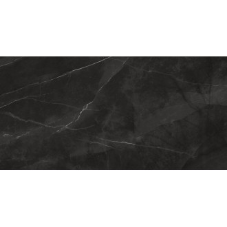Laparet 48043R Плитка Pulpis nero глянцевый обрезной 40x80