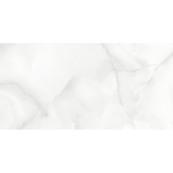 Керамическая плитка Laparet 48044R Плитка Elise blanco глянцевый обрезной 40x80