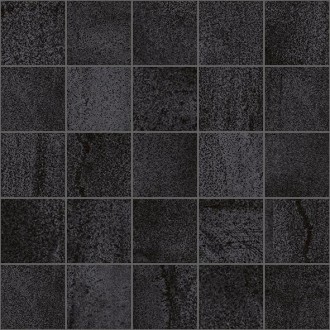 Laparet MM34034 Мозаика Декор Metallica мозаичный чёрный 25х25