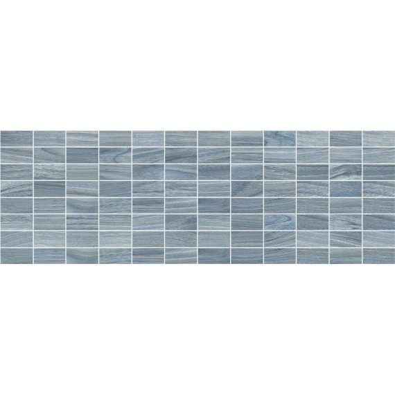 Мозаика Laparet MM60067 Мозаика Zen Декор мозаичный синий 20х60