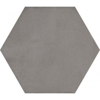 Laverton Hexagono Bampton Grafito 23x26.6