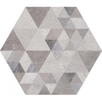 Laverton Hexagono Benenden Sombra Mix 23x26.6