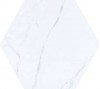 Lincoln M White hexagon 19.8x22.8