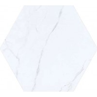 Lincoln M White hexagon 19.8x22.8