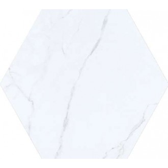 Lincoln M White hexagon 19.8x22.8