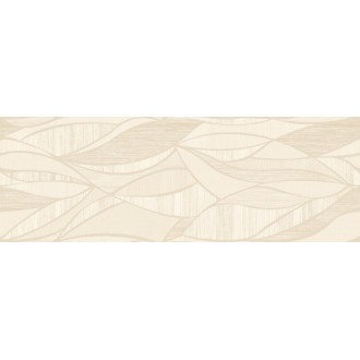 Lino Decor Crema Hojas 31.6x90
