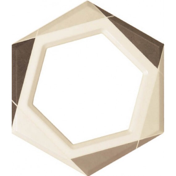 Керамическая плитка Lino Decor Frame Crema 24.7x21.5