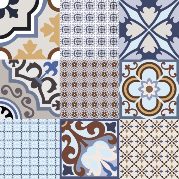 Керамогранит Logos Azul Satin 58x58