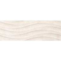 Luxor cream wave 25x75