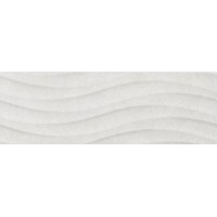 Luxor wave white 25x75