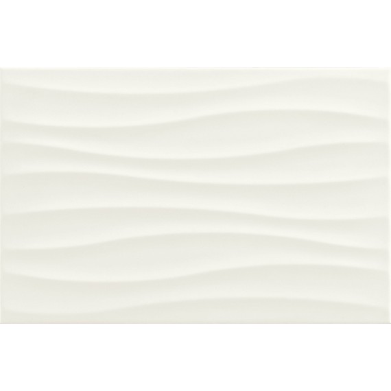 Керамическая плитка M01P Neutral White Struttura Tide 3D 25x38