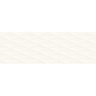 M1AA Eclettica White Struttura Diamond 3D Rett 40x120