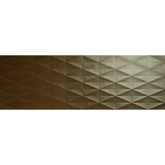 Керамическая плитка M1AE Eclettica Bronze Struttura Diamond 3D Rett 40x120