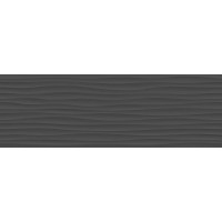M1AG Eclettica Anthracite Struttura Wave 3D Rett 40x120