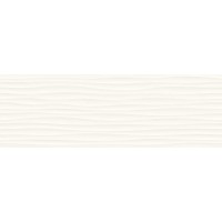 M1J4 Eclettica White Struttura Wave 3D Rett 40x120