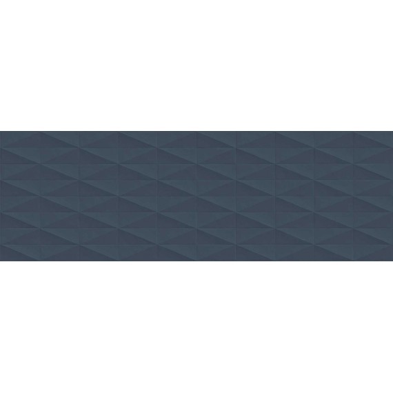 Керамическая плитка M1J8 Eclettica Blue Struttura Diamond 3D Rett 40x120
