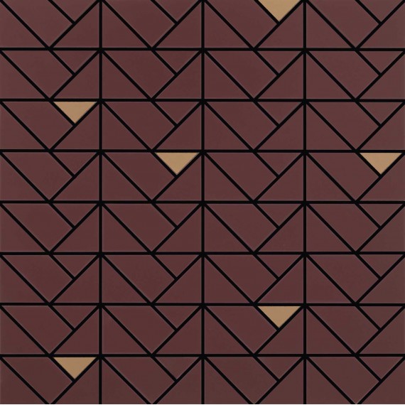 Мозаика M3J4 Eclettica Purple Mosaico Bronze 40x40