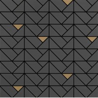 M3JD Eclettica Anthracite Mosaico Bronze 40x40