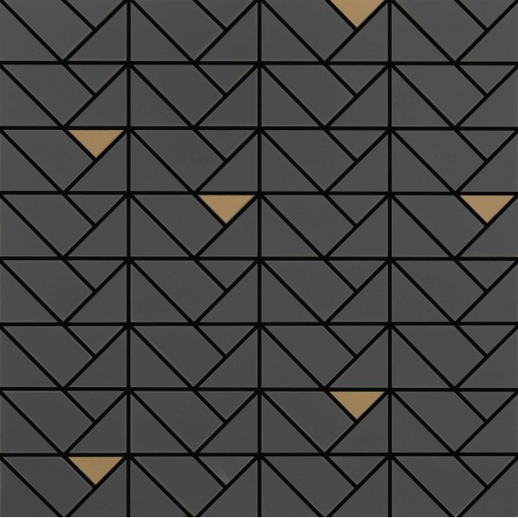 Мозаика M3JD Eclettica Anthracite Mosaico Bronze 40x40