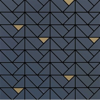 M3JH Eclettica Blue Mosaico Bronze 40x40