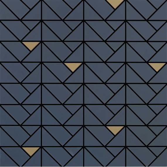 Мозаика M3JH Eclettica Blue Mosaico Bronze 40x40