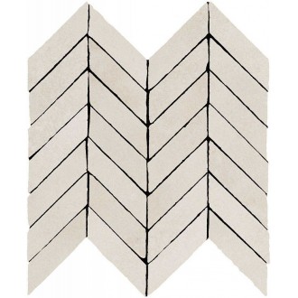 M3SA Alchimia Mosaico Spina Greige 30x37