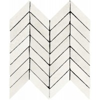 M3SC Alchimia Mosaico Spina White 30x37