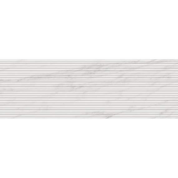 Керамическая плитка M4P2 Marbleplay White Struttura Mikado 3D Rett. 30х90