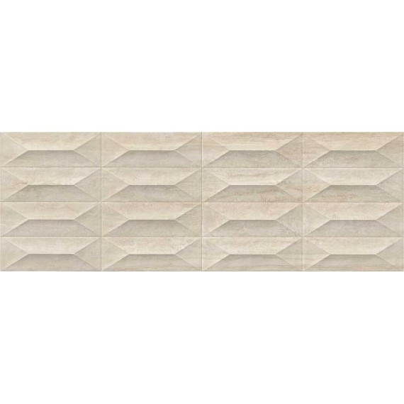 Керамическая плитка M4PG Marbleplay Travertino Struttura Gem 3D Rett. 30х90
