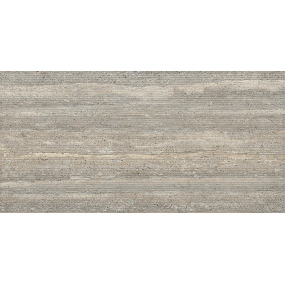 Керамогранит M9G0 Mystone Travertino Silver Strutturato Rett 60х120