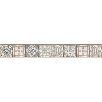 MA1J452DT Majolika Brown бордюр многоцветный 8x60