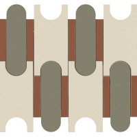 MAL9 Momenti Mosaico Puzzle Avorio 30,6х32,8