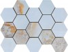MALLA HEX CR. LUX DANAE OPALO 32,5x22,5