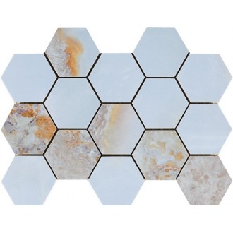 MALLA HEX CR. LUX DANAE OPALO 32,5x22,5