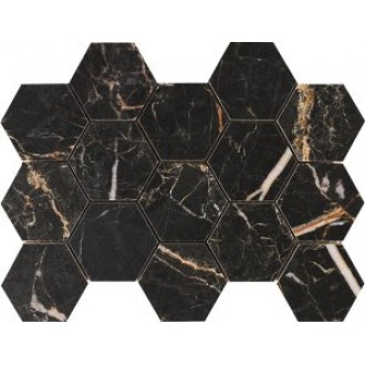 MALLA HEX CR. LUX ILIRIA NERO 32,5x22,5