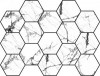 MALLA HEX CR LUX ICEBERG WHITE 32,5x22,5