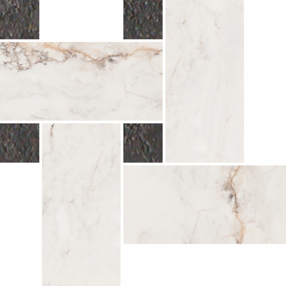 Мозаика MALLA TWISTED GOLD 21*26