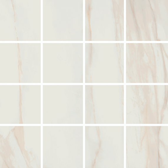 Мозаика MARBLES MALLA TRESANA Blanco Lev (7х7) 30x30
