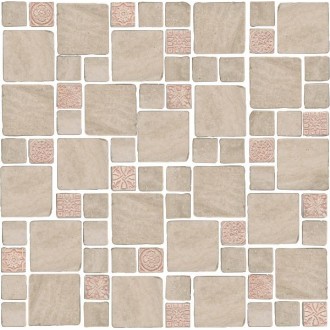 MBD008 Мозаика Риальто Антика 4 мозаичный бежевый матовый 30х30