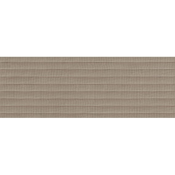 Керамическая плитка ME1C Fabric Struttura 3D Fold Yute rett. 40х120