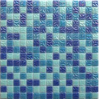 MIX27 стекло синий (сетка) 20x20x4 327x327