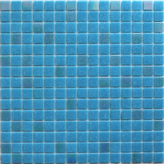 Мозаика MIX29 стекло синий (сетка) 20x20x4 327x327