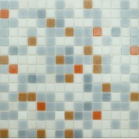 MIX4 стекло серый (сетка) 20x20x4 327x327